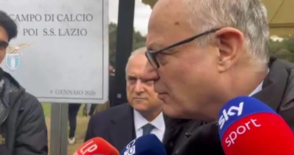 Lazio, Gualtieri sul Flaminio: "Siamo pronti per far partire l'iter" - VIDEO