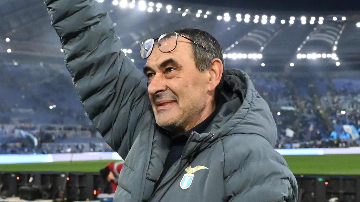 Lazio, Sarri: "Bello rivedere i tifosi. Ci piacerebbe ritrovarli anche allo stadio"