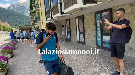 AURONZO GIORNO 12 - Lazio, ritiro terminato: la squadra rientra a Roma - FOTO&VIDEO