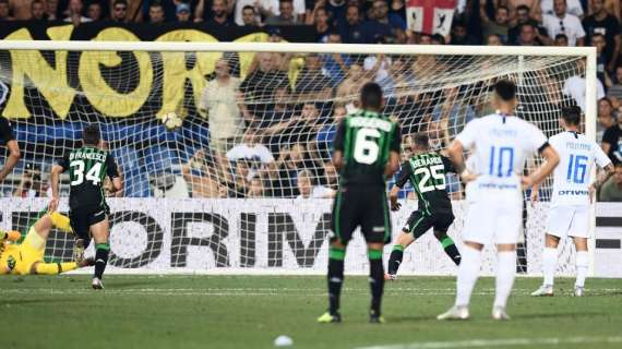 Serie A, l'Inter perde all'esordio con il Sassuolo. Bene Empoli e SPAL, spettacolo al Tardini