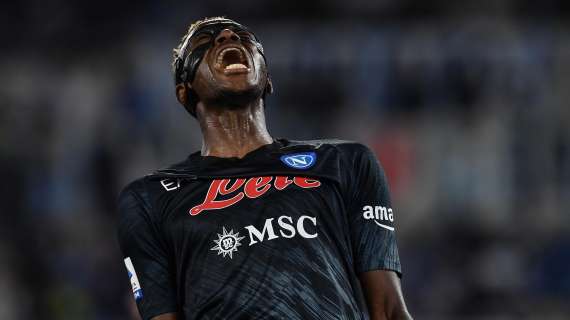 Napoli - Liverpool, infortunio per Osimhen: il comunicato del club