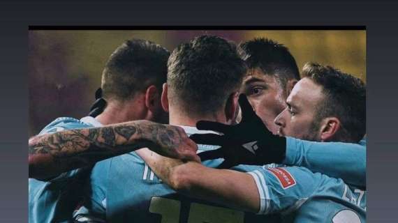 Lazio, il messaggio di Immobile: “Uniti ci rialzeremo” - FOTO
