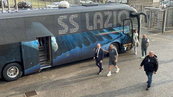 Lazio - Atromitos, la squadra di Sarri è arrivata a Rieti - VIDEO