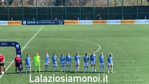 Lazio Women, la salvezza è ancora lontana: Visentin regala un punto alle biancocelesti