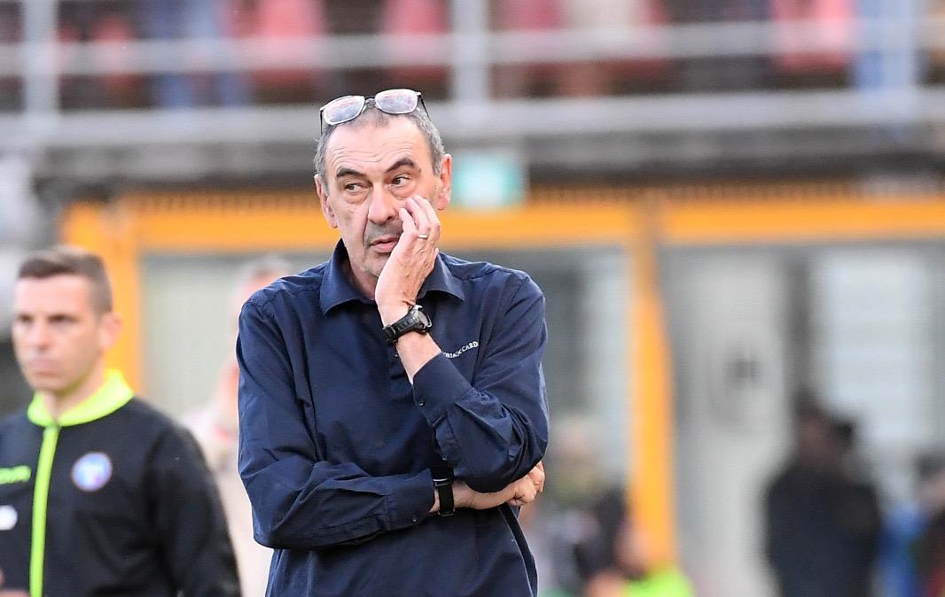 Lazio, Sarri a Dazn: "Se ho voglia di continuare? Non dipende da me"