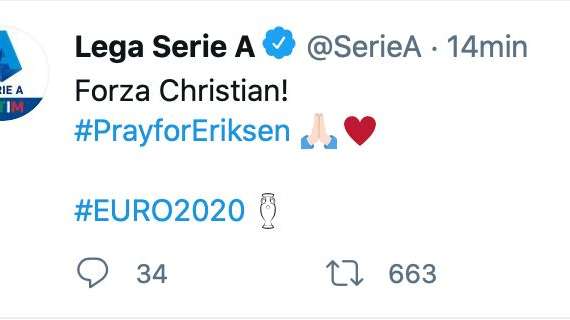 Eriksen, dalle leghe europee ai club di Serie A: tutto il mondo è con il centrocampista dell'Inter