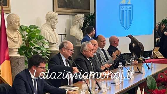 RIVIVI DIRETTA - Lazio, la festa per i 125 anni in Campidoglio - FT&VD