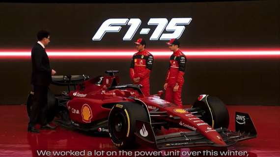 UFFICIALE | Ecco la nuova Ferrari: la F1 - 75 è innovazione per il 2022