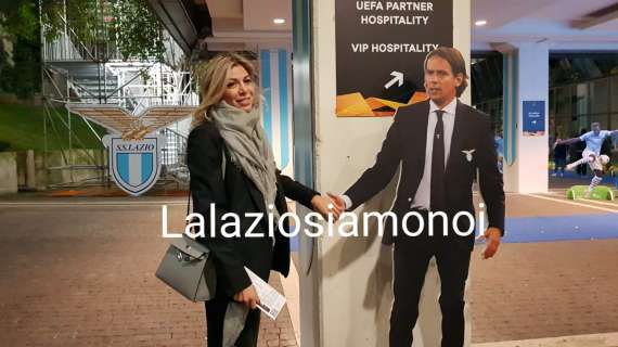 Lazio - Bruges, la festa social di Gaia Inzaghi: e arrivano i complimenti al marito... - FOTO