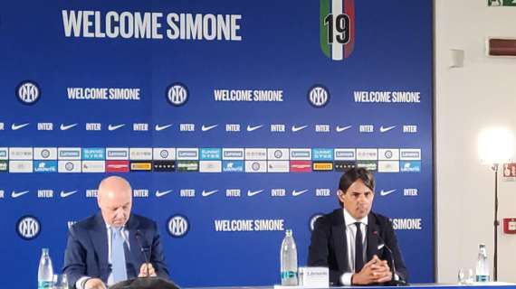 Inter, Marotta: "Inzaghi? La Lazio l'ha svezzato, noi raccogliamo i frutti"
