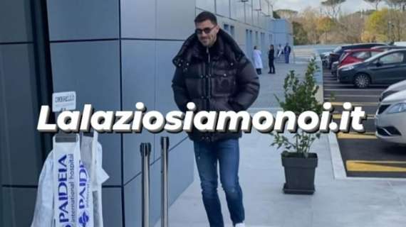 Lazio, terminati i controlli per Romagnoli: il centrale lascia la Paideia  - FOTO&VIDEO
