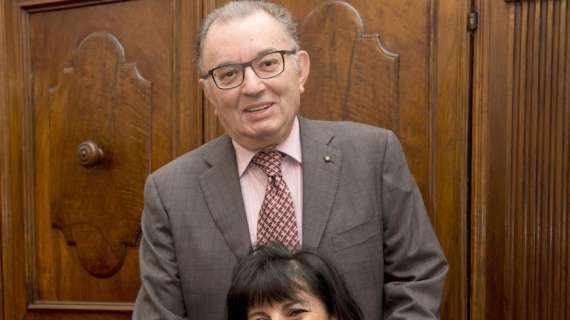 Lazio, il commosso omaggio di Acerbi per la moglie di Squinzi: "Adesso siete di nuovo insieme"