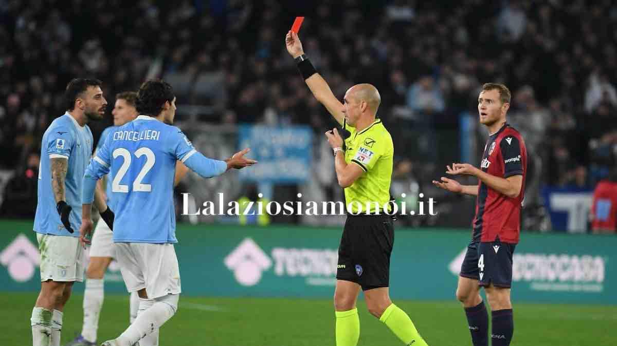 Lazio - Bologna, rosso diretto per Gila: quante gare salta