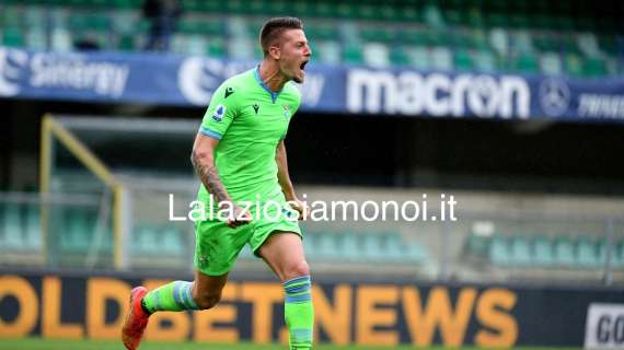 Milinkovic, il suo gol celebrato dalla Serie A: "E alla fine arriva Sergej" - FOTO