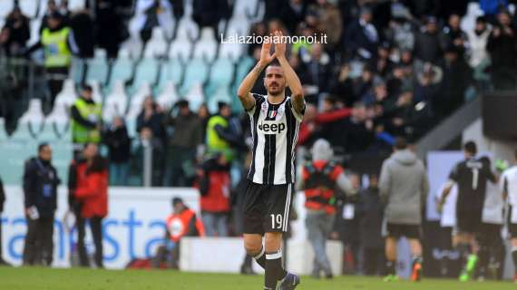 Bonucci ringrazia i laziali: "Quel coro finale merita rispetto, onore a voi!"