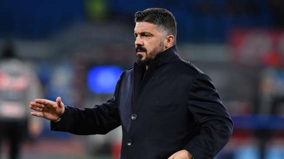 Napoli, Gattuso: "Ora non penso alla Lazio, ma la Coppa Italia non si deve trascurare"