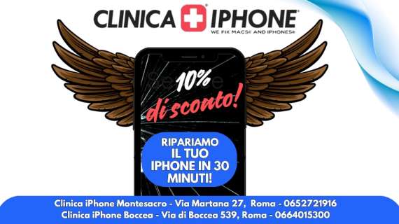 RIPARARE IPHONE A BOCCEA E MONTESACRO? CORRI DA CLINICA IPHONE: VELOCITA' UNICA E SCONTI ESCLUSIVI!