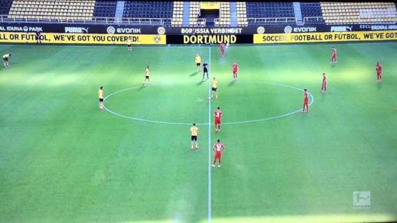 RIVIVI LA DIRETTA - Borussia Dortmund - Bayern Monaco 0-1 (42' Kimmich)
