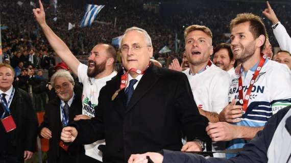 Lotito: "Alla Lazio si vince perché siamo una famiglia. Salernitana? Qualcuno me lo porto a Roma"