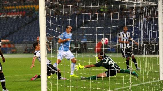 Lazio - Udinese, il precedente: bedda Matri! La doppietta all'esordio sotto l'acquazzone