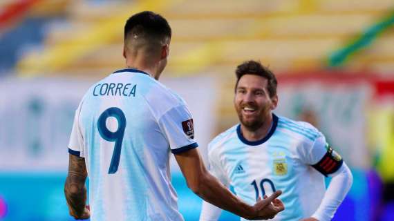 Copa America, l'Argentina supera l'Uruguay di misura: Correa in campo nella ripresa