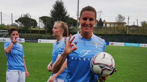 Lazio Women, Adriana Martín: "Un anno complicato. Ma che gioia la promozione nel derby!"