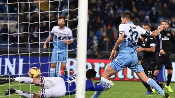 IL TABELLINO di Lazio - Sampdoria 2-2