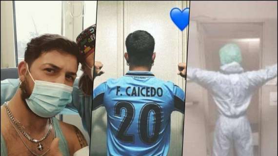 Andrea, in prima linea contro il Covid: "La speranza del vaccino, la Lazio e la cura Caicedo"