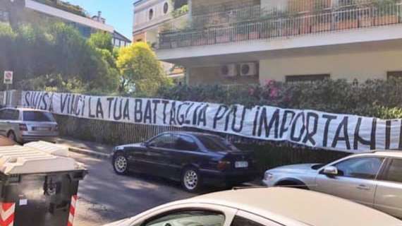 Mihajlovic, striscione a Roma: "Sinisa vinci la tua battaglia più importante"