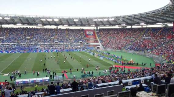 Olimpico, per Lazio-Juve sono previsti 30mila spettatori