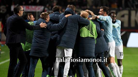 Lazio, la Serie A celebra la vittoria di Enschede: l'omaggio alla squadra - FOTO