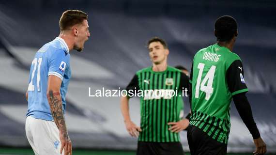 Lazio - Sassuolo, Milinkovic e l'effetto sorpresa: "Il Sergente è tornato!" - FOTO