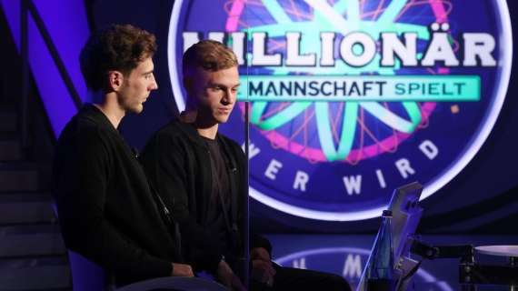 Bayern, Kimmich e Goretzka a “Chi Vuol Essere Milionario”: vinti 64 mila euro