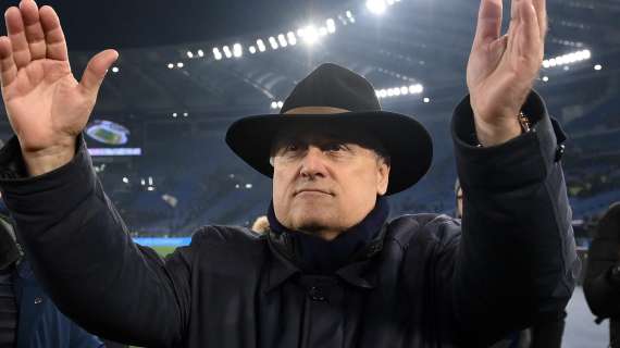 Lazio, Lotito tuona contro gli arbitri: "Qualcuno fa finta di non vedere..."