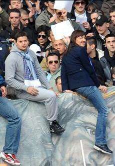 Curva Nord, ecco i motivi della presenza della Polverini