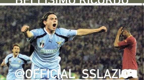 Lazio, 20 anni fa il gol di Castroman nel derby. L'argentino: "Sempre nel mio cuore"