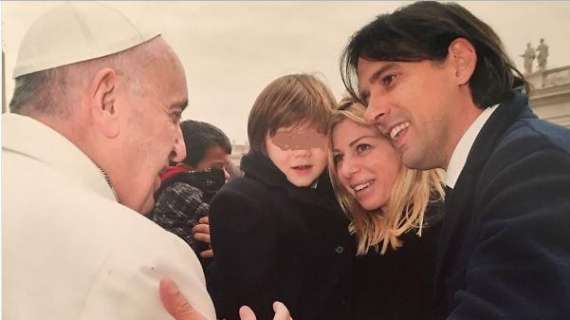 Tutti da Papa Francesco: anche Inzaghi e famiglia in visita a Piazza San Pietro