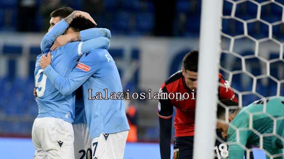 Lazio, si torna a sorridere all’Olimpico: contro il Genoa è 3-1
