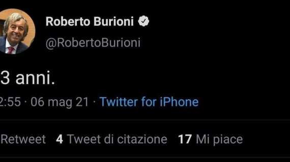Roma eliminata, Burioni accende il derby con un tweet - FOTO