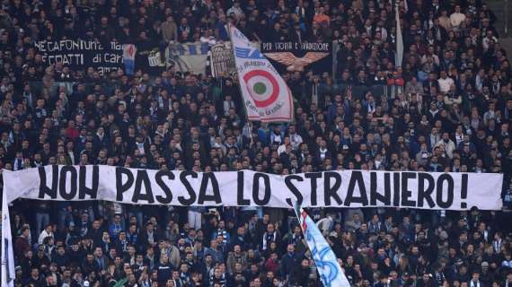 Europa League, l'Olimpico spinge la Lazio: il sostegno della Curva Nord - FOTO