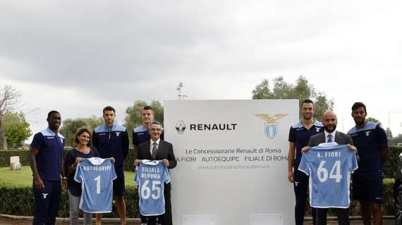 Lazio, Renault sarà ancora Premium Sponsor. Canigiani: "Soddisfatti del rinnovo" - FOTO
