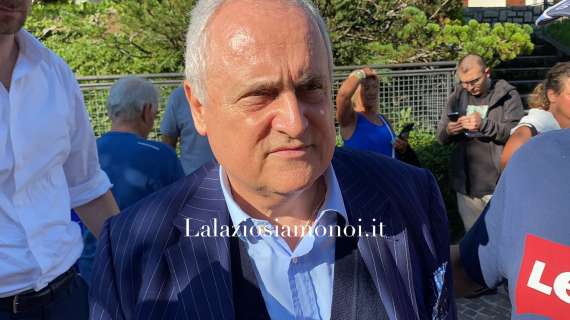 Lazio, Lotito contro le proprietà straniere: "Spero che altri non cedano"