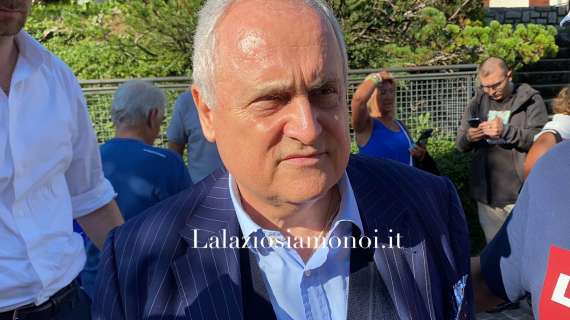 Lazio, Lotito: "Mercato? Prenderò quello che serve". E sul capitano...