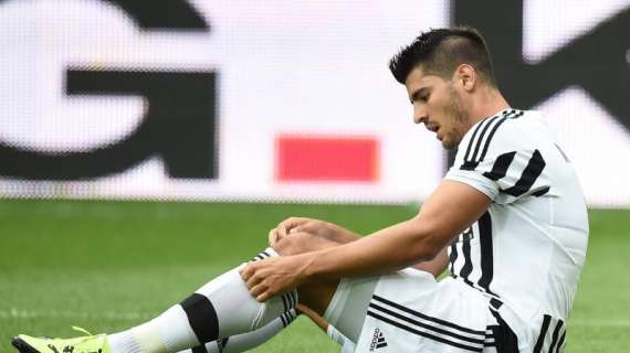 Juventus, guai al polpaccio per Morata: out per la sfida con la Lazio
