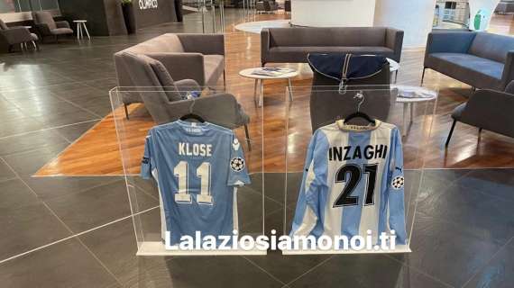 Lazio - Bayern Monaco, ecco le maglie per Klose e Inzaghi - FOTO
