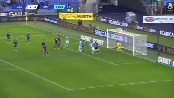 VIDEO - Lazio-Empoli 3-3 | I gol di Immobile e Milinkovic (2) con le urla di Zappulla