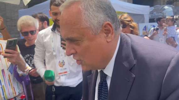 Lazio, Lotito: "Con Sarri c'è sintonia. Ecco cosa faremo sul mercato..." - VIDEO