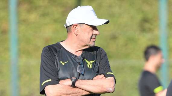 Avellino - Lazio, colloquio tra l'ag. Giuffredi, Sarri e non solo - VIDEO
