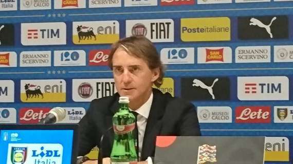 Italia, Mancini: "Abbiamo tanti giocatori bravi, sono fiducioso per l'Europeo"