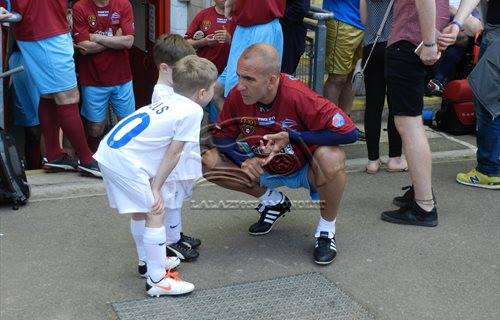 "London Legends Cup", Di Canio in campo tra le vecchie glorie del West Ham - PHOTOGALLERY